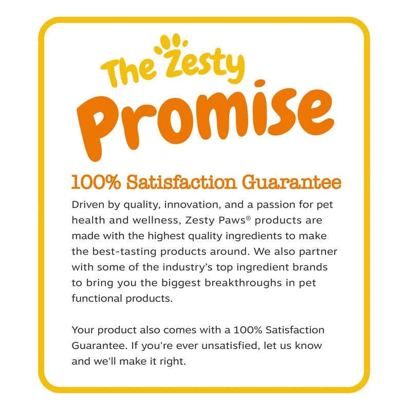 Zesty Paws Wild Alaskan Salmon Oil with EPA & DHA, Omega-3 Fish Oil for Dogs & Cats, Healthy Skin & Coat