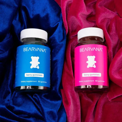 BEARVANA All-In-One Women's Wellness Gummies Combo Pack | 16 Herbal Ingredients + Vitamins A, C, E & B6 | The Daily Gummies Worth the Hype  | Berry Flavor | One Monthy Supply | 120 Gummies