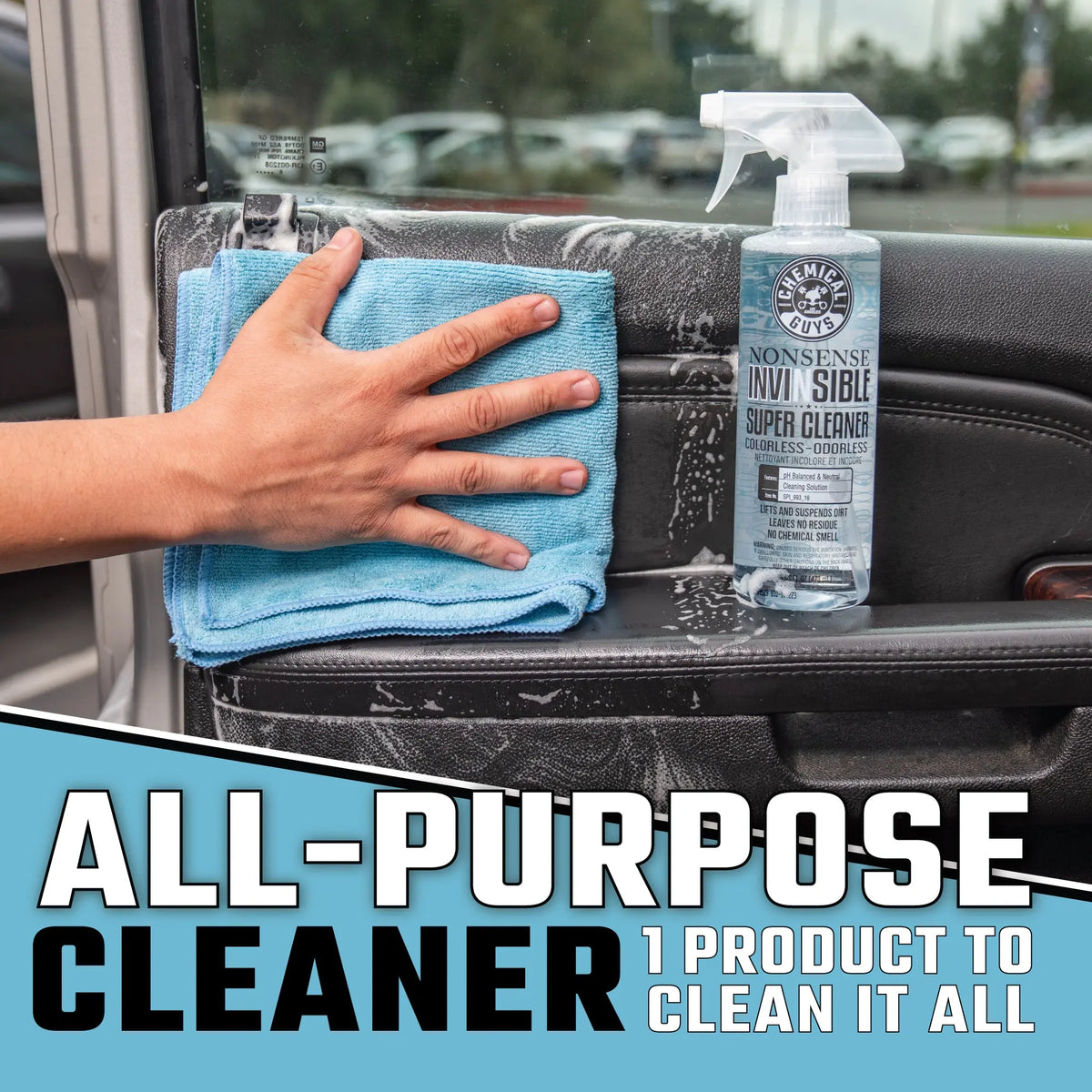 Chemical Guys Nonsense All-In-1 Cleaner Kit - Colorless, Odorless All-Purpose Cleaning Solution for Automotive, Plastic Surfaces, Wheel And Tire Cleaning Car Washers