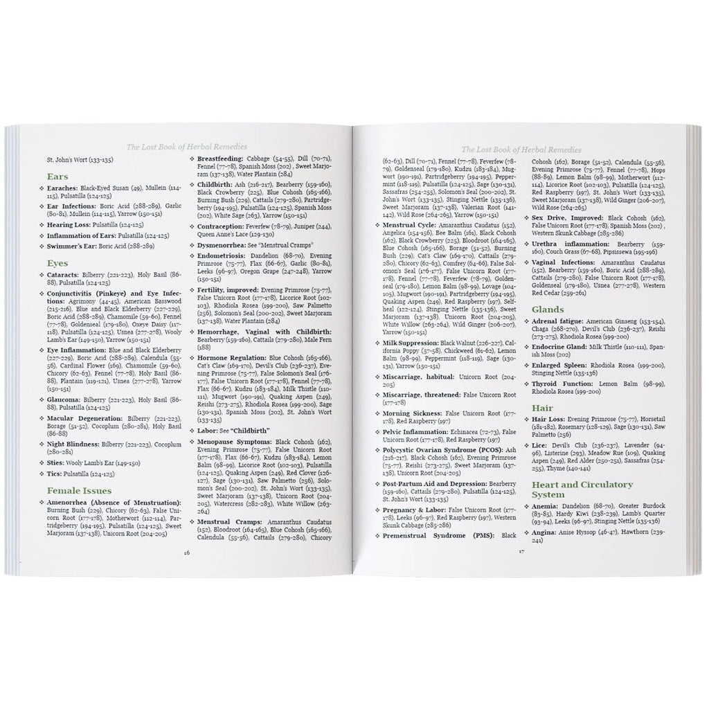 The Lost Book of Herbal Remedies: 800+ Medicinal Plants & Natural Home Remedies