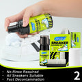X-SMILE Shoe Care Kit (1 set): Shoe cleaning and care kit including dry cleaner, stain removal wipes, basketball shoe cleaner, and dedicated brushes