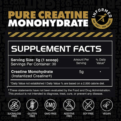 Instantized Creatine