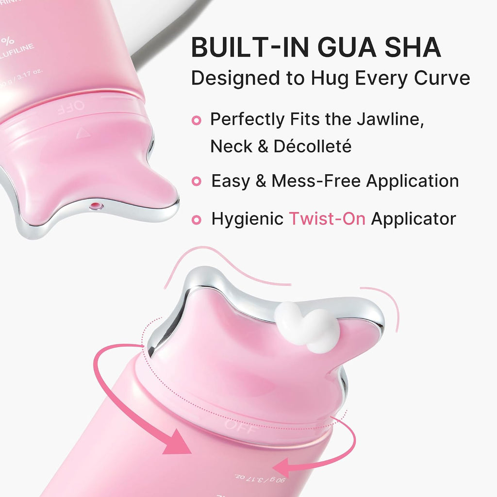 [NEW] [medicube] PDRN Collagen Gua Sha Neck Wrinkle Cream | Built-In Gua Sha Massager with Volufiline 5% + PDRN | Firming, Contour Care for the Look of Fine Lines, Jawline, Neck, Décolleté | Massage Cream | Korean Skincare