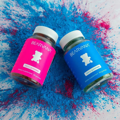 BEARVANA All-In-One Women's Wellness Gummies Combo Pack | 16 Herbal Ingredients + Vitamins A, C, E & B6 | The Daily Gummies Worth the Hype  | Berry Flavor | One Monthy Supply | 120 Gummies
