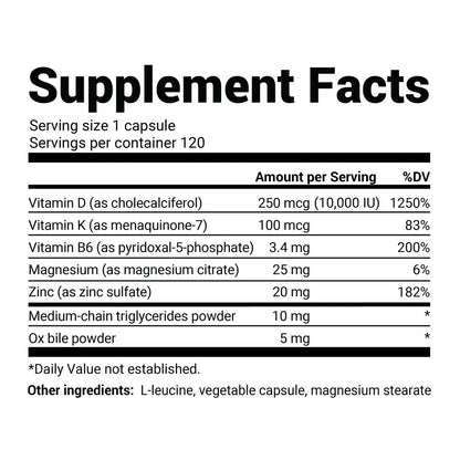 D3 & K2 Vitamin