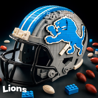 NFL Brick Helmet Collection – Creative Building Blocks Fan Gift
