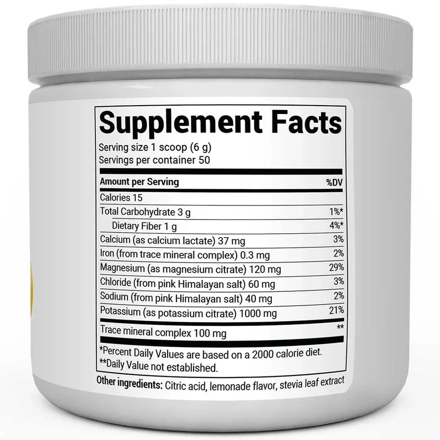 Electrolyte Powder with 1000 mg of Potassium with Magnesium