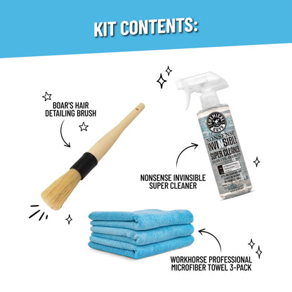 Chemical Guys Nonsense All-In-1 Cleaner Kit - Colorless, Odorless All-Purpose Cleaning Solution for Automotive, Plastic Surfaces, Wheel And Tire Cleaning Car Washers