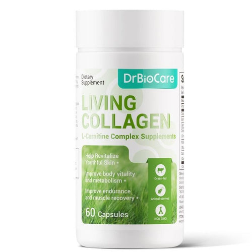 Men’s Supplement – Supports Energy, Strength, Stamina, Circulation & Endurance – Featuring L-Carnitine + Living Collagen – New Formula