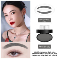 7 bright gray Willow eyebrow