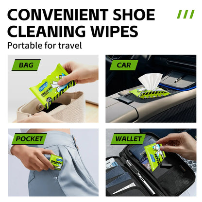 X-SMILE Shoe Care Kit (1 set): Shoe cleaning and care kit including dry cleaner, stain removal wipes, basketball shoe cleaner, and dedicated brushes