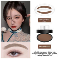 8 light brown Willow eyebrow