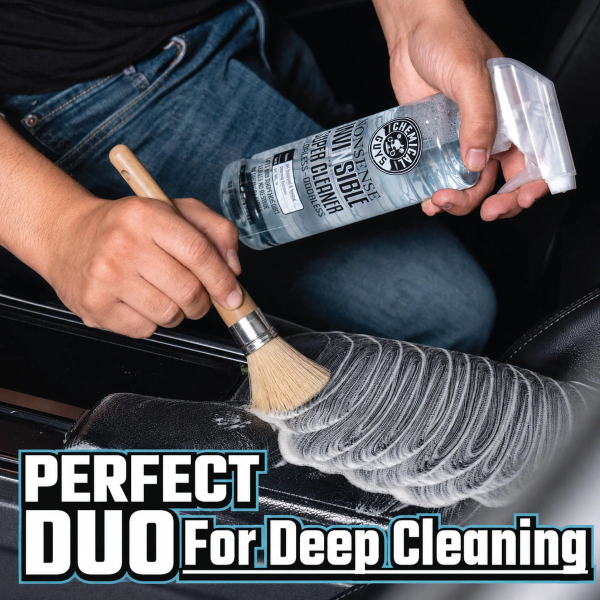 Chemical Guys Nonsense All-In-1 Cleaner Kit - Colorless, Odorless All-Purpose Cleaning Solution for Automotive, Plastic Surfaces, Wheel And Tire Cleaning Car Washers