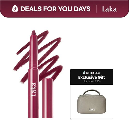 [Laka] Easy Glide Lip Liner — Creamy, Blendable Color with Smooth Application