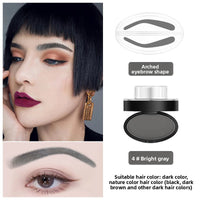 4 bright gray arch eyebrow