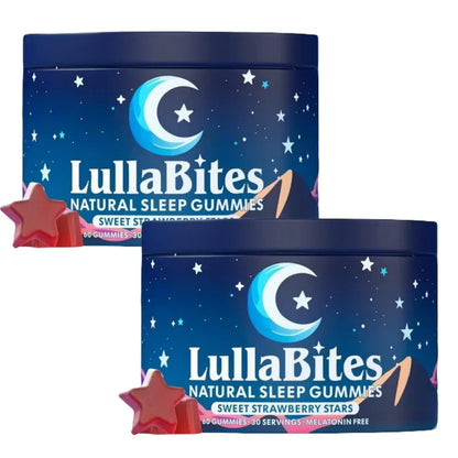 Sleep Gummies: Fall Asleep & Wake Refreshed | Natural Strawberry Stars for Restful Nights