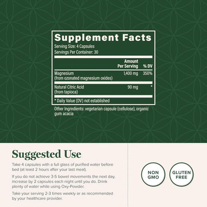 Global Healing Oxy-Powder Colon Cleanse Supplement